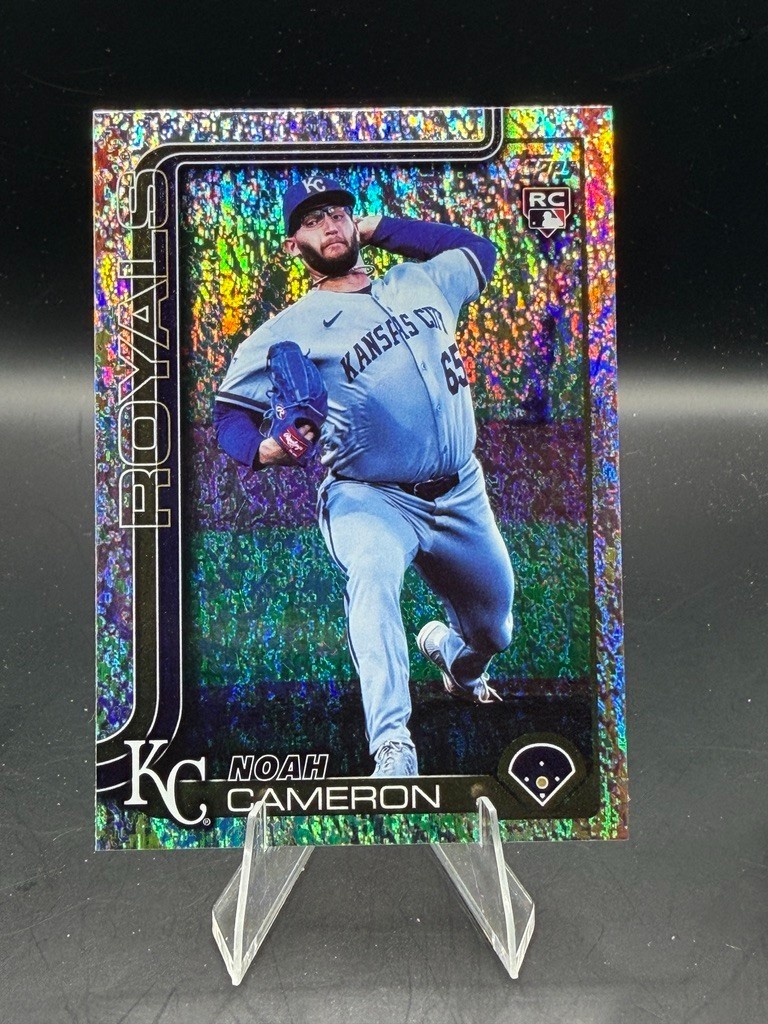Noah Cameron RC 2025 Topps Update Holo Foil #US65 Royals