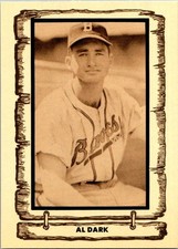 1982 Cramer Baseball Legends (Series 3) #80 Al Dark