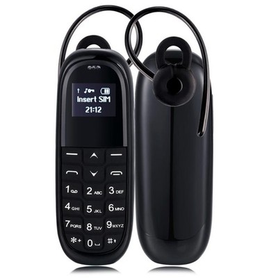 AIEK KK1 Mini Mobile Phone with Bluetooth and Single 2G SIM