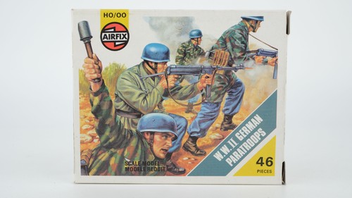Airfix H0 01753-0 paracaidistas alemanes (Segunda Guerra Mundial) | Zustand: Gebraucht
