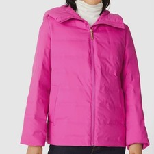 NEW KATE SPADE NEW YORK Lightweight Down Puffer Hooded Coat Jacket XL