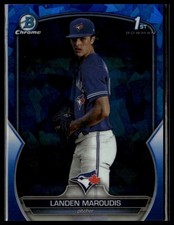 2023 Bowman Draft Sapphire Edition Landen Maroudis