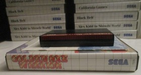 Sega Master System GOLDEN AXE WARRIOR w/Cartridge, Instructions & Box (CIB)