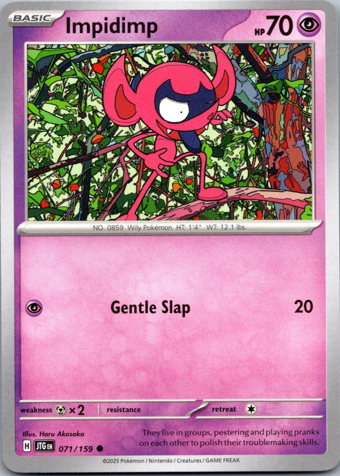 Impidimp Normal SV09: Journey Together 071/159 NM