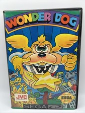 Wonder Dog (Sega CD, 1992)  Disc and Instructions