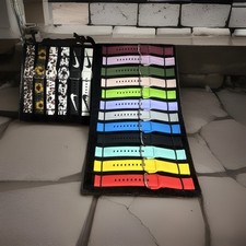 10 pcs Silicone Multicolor Assorted Sport Band for galaxy 20mm mix and match