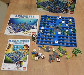 LEGO Games Atlantis Treasure (3851) &middot; Board Game &middot; VGC