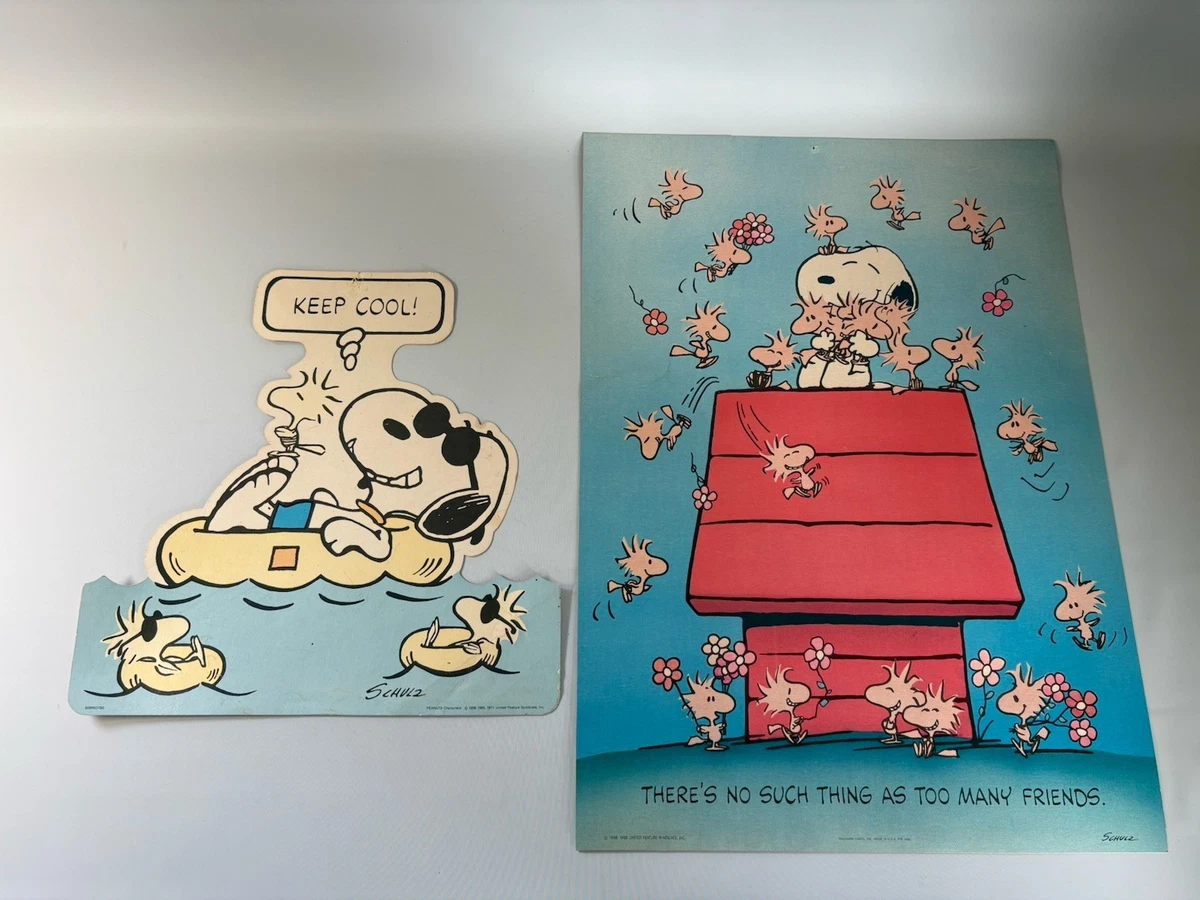 25+ Vintage Snoopy Poster In other Collectible Peanuts Items for