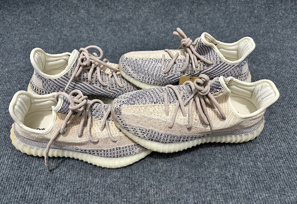 GY7658 adidas Yeezy Boost 350 V2 Ash Pearl Men's Size 7-13 thumbnail 5