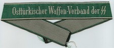 ORIGINAL WWII GERMAN CUFF TITLE PATCH ELITE FORCE - RARE CUFFTITLE