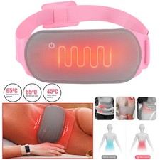 Electric Heating Menstrual Vibration Pad Belt For Period Pain Relief Cramps