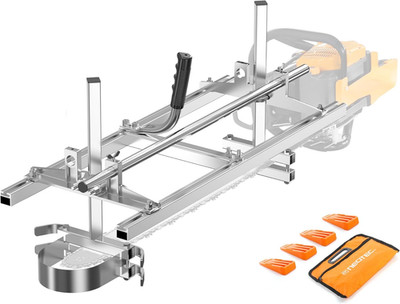 Chainsaw-Mill-Portable-Saw-Mill - 36 Inch Chainsaw Mill Kit Planking Milling, Ga
