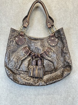 Diego Rocha Women's Leather Shoulder Bag Brown