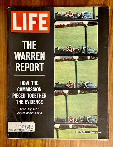 LIFE Magazine October 2nd, 1964 - The Warren Report JFK Assassination Info - Picture 1 of 3