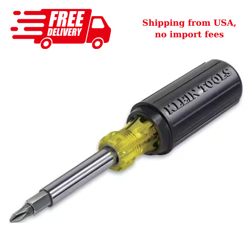 Klein Tools 11-in-1 Multi-Bit Screwdriver/Nut Driver