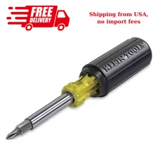 Klein Tools 11-in-1 Multi-Bit Screwdriver/Nut Driver
