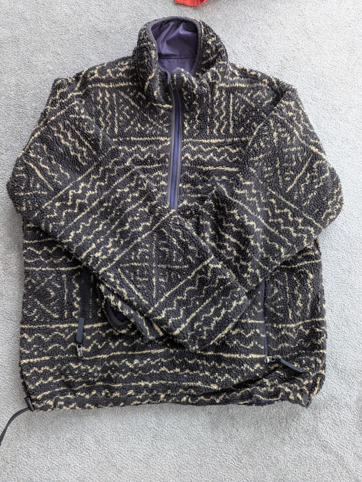*Super Rare* Patagonia Synchilla Glissade Reversible Pullover Jacket image 8