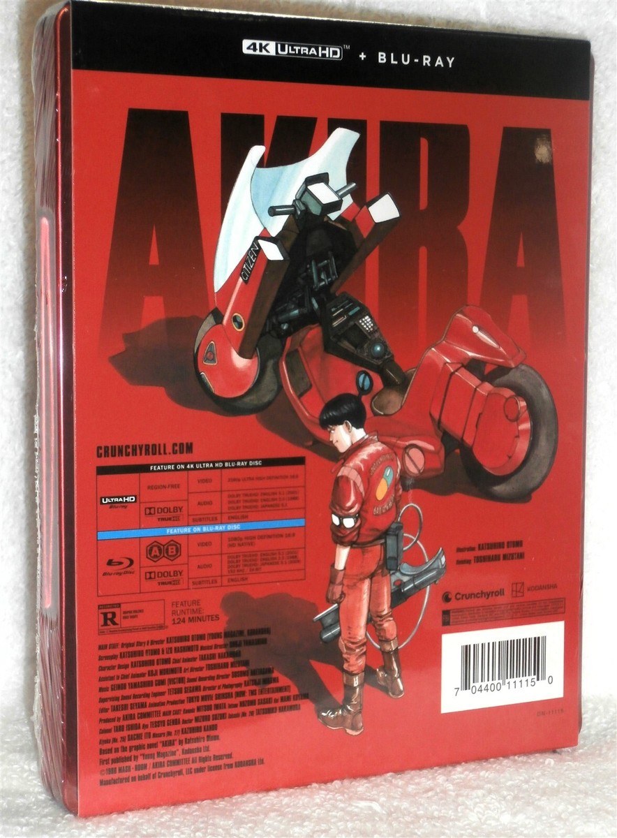 Akira (4K/Blu-ray, 2025, STEELBOOK) NE Jimmy Flinders Deanna