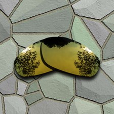 Yellow Golden Lenses Replacement for-Oakley Whisker Polarized