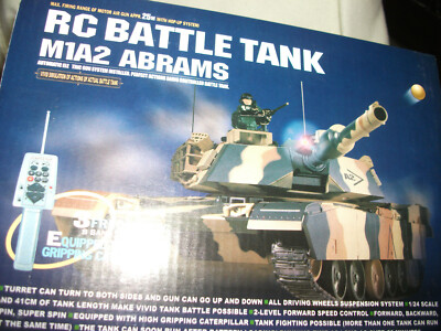 RC BATTLE TANK-M1A2---Abrams