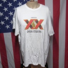Camiseta DOS EQUIS XL cerveza pilsner Siglo XX logotipo Moctezuma camiseta Cerveza ale OG