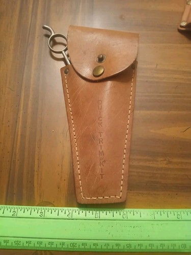 Quick Trim Kit For Horses- Leather Pouch (24-2051)