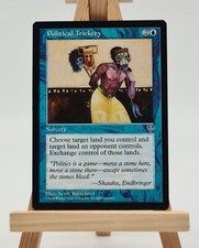 Political Trickery Mirage Magic Karte MTG englisch (Gebietsaustausch)