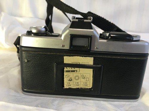 Minolta XG2 Camera w/ MD Rokkor 50mm 1:1.4 Manual Focus Prime Lens Paramount VTG - Picture 8 of 10