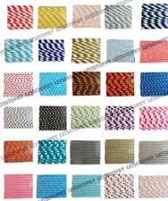 50/200 Paper Drinking Straw Chevron Striped Polka Dot Birthday Party Disposable