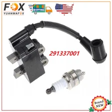 Ignition Coil 291337001 For Ryobi RY254BC 25.4cc String Trimmer Brush Cutter