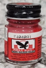 FLOQUIL POLLY SCALE MODEL & RAILROAD COLORS PAINT .5 oz .5oz - SIGNAL RED