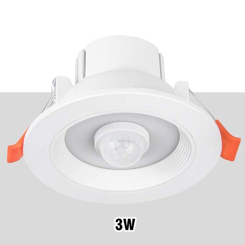 PIR Infrared Motion Sensor LED Recessed Ceiling Downlight Panel Light AC 85-265V - Picture 11 of 16
