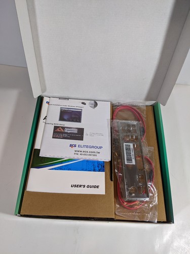 NEW ECS A75F-M USB 3.0 HDMI DDR3 Socket FM1 AMD mATX Micro ATX Motherboard *NIB* - Picture 3 of 7