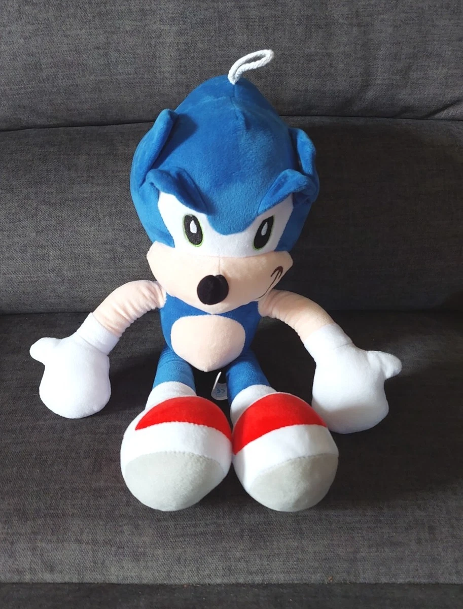 PELUCHE SONIC SHADOW The Hedgehog Hérisson Noir 30 cm - Set Doudou