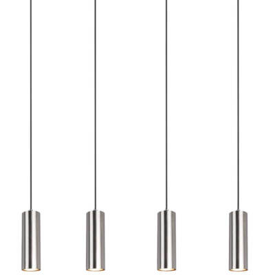 Pendelleuchte Hängeleuchte MARLEY Metall nickelfarben matt 4x GU10 max. 35W TRIO
