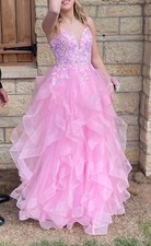 Rose Gold/ Pink Dress, perfect for quinceañeras, prom or any special occasions!