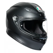 Full-Face Fiber Motorcycle AGV K-6 K6 Matte Black Matt Pinlock