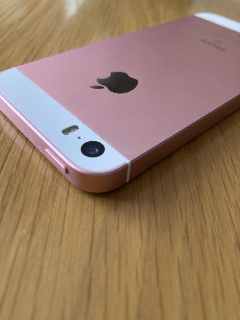 Apple - iPhone SE Rose Gold 32 GB SIMフリー Apple iPhone SE 32GB Phone Unlocked Rose/Gold Space Grey 6