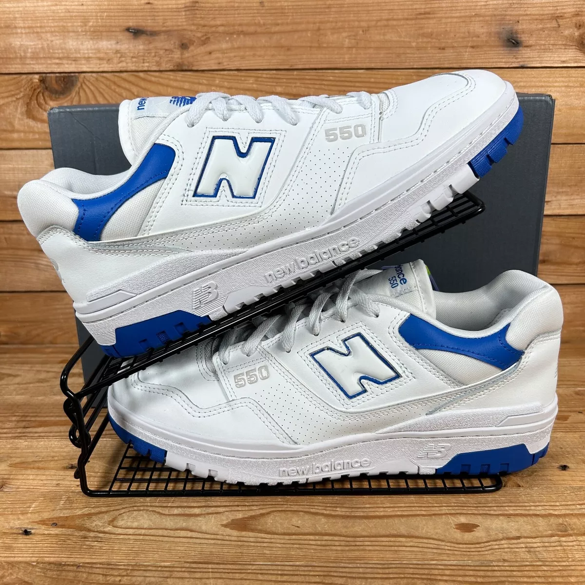 White mens new balance 2025