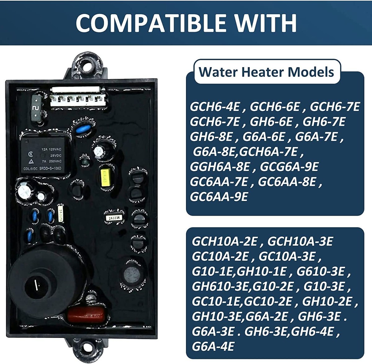 FIT FOR 91367 93257 93307 RV GCH6-4E RV WATER HEATER PC CIRCUIT CONTROL  BOARD | eBay