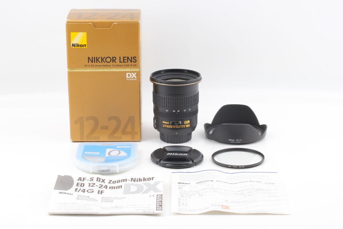 Nikon AF-S NIKKOR 12-24mm F/4 G SWM ED f4g IF Zoom Lens From Nikon AF-S NIKKOR 12-24mm F/4 G SWM ED f4g IF Zoom Lens From