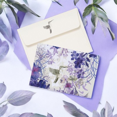 Hummngbird Note Cards by Peter Pauper Press 14 cards 15 envelopes