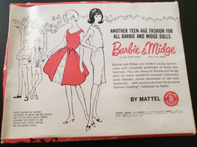 Vintage Barbie #1637 Outdoor Life 1965 HTF MOC NOC NRFB NRFP 