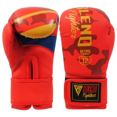 PROFI BOXHANDSCHUHE MMA BOXSACK TRAINING BLEND FIGHTER