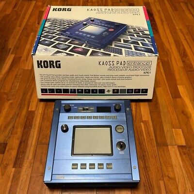 KORG KAOSS PAD entrancer KPE1 Audio Video Processor Effector KORG KAOSS PAD entrancer KPE1 Audio Video Processor Effector