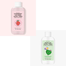 BONNYHILL Strawberry Collagen / Heartleaf Facial Toner, Korean cosmetics, sample