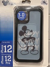Disney Parks D Tech Mickey 3D iPhone 12 / 12 Pro Case New Happy