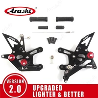 Quick Shift Rearsets Footpegs Footrest For Kawasaki Ninja ZX10R ZX1000 2016-2020