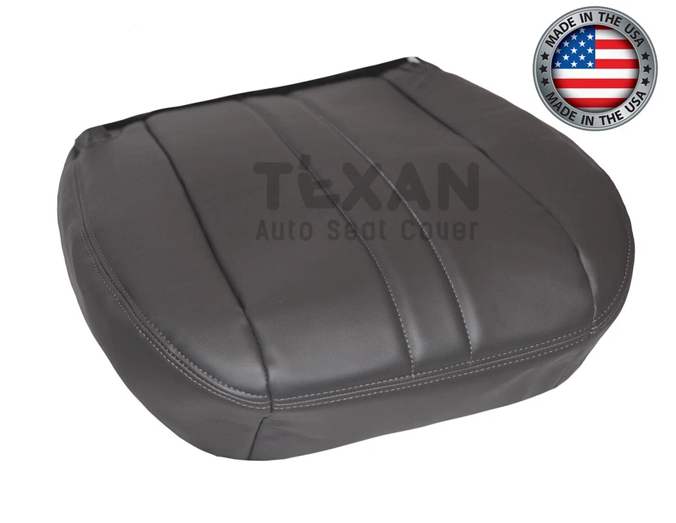 Cubierta de asiento inferior gris para GMC Topkick 4500 5500 6500 2004 2005 2006 Foto 3 de 4