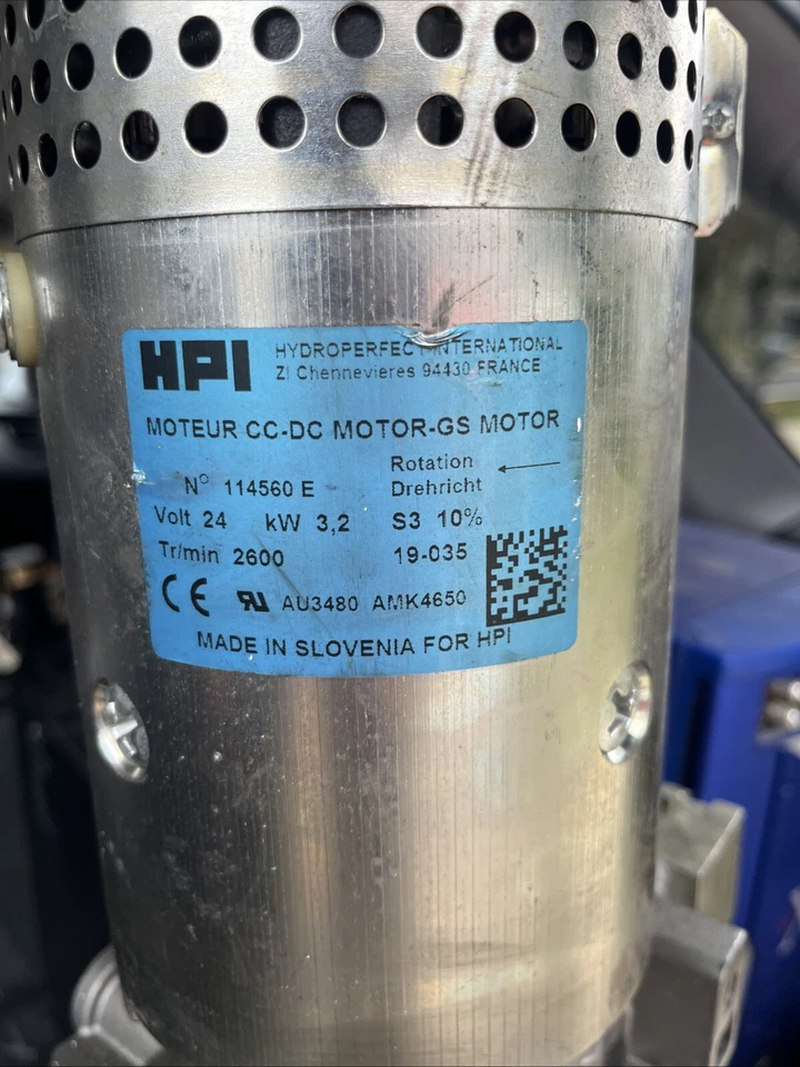 24v volt Pallet Stacker Hydraulic Pump HPI 8527364 11L Tank - Image 2 of 4